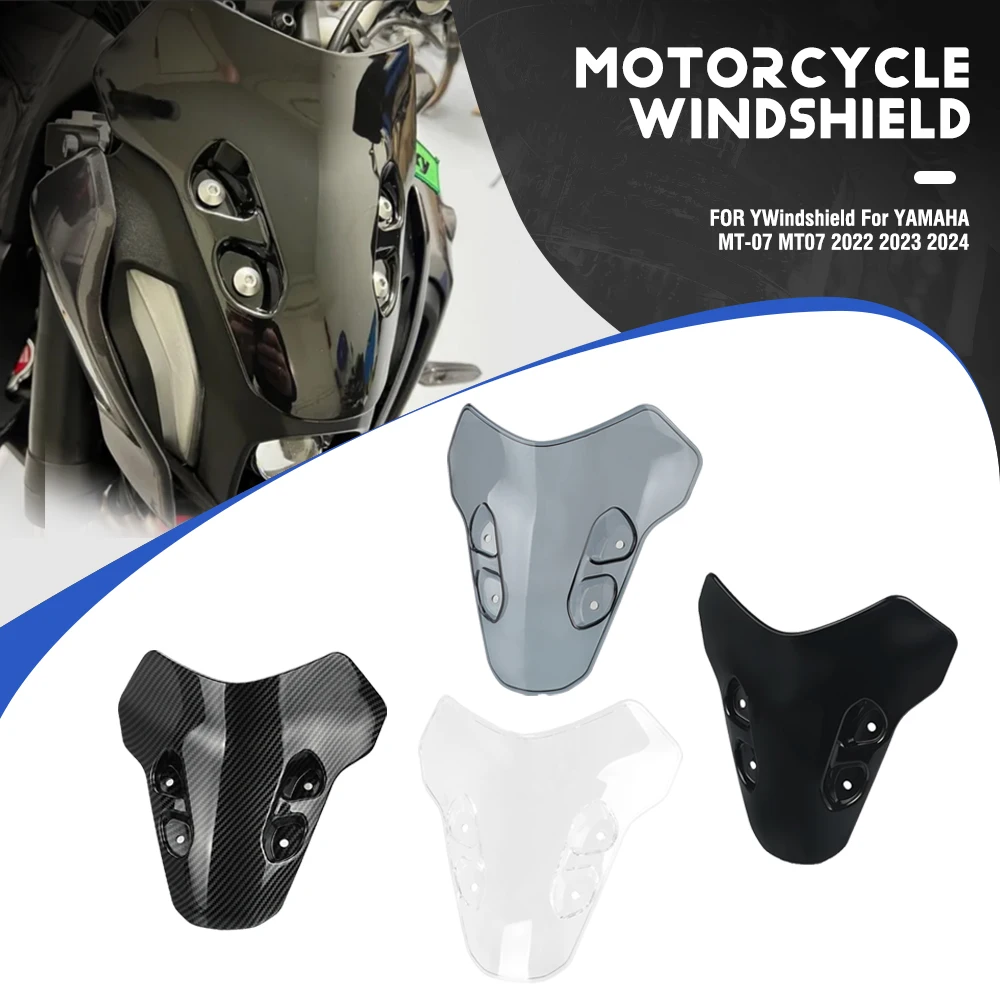 For YAMAHA MT-07 MT07 2022-2024 MT07 New Motorcycle Accessories Windshield Windscreen Windproof Wind Screen Deflector Windshield
For YAMAHA MT-07 MT07 2022-2024 MT07 New Motorcycle Accessories Windshield Windscreen Windproof Wind Screen Deflector Windshield