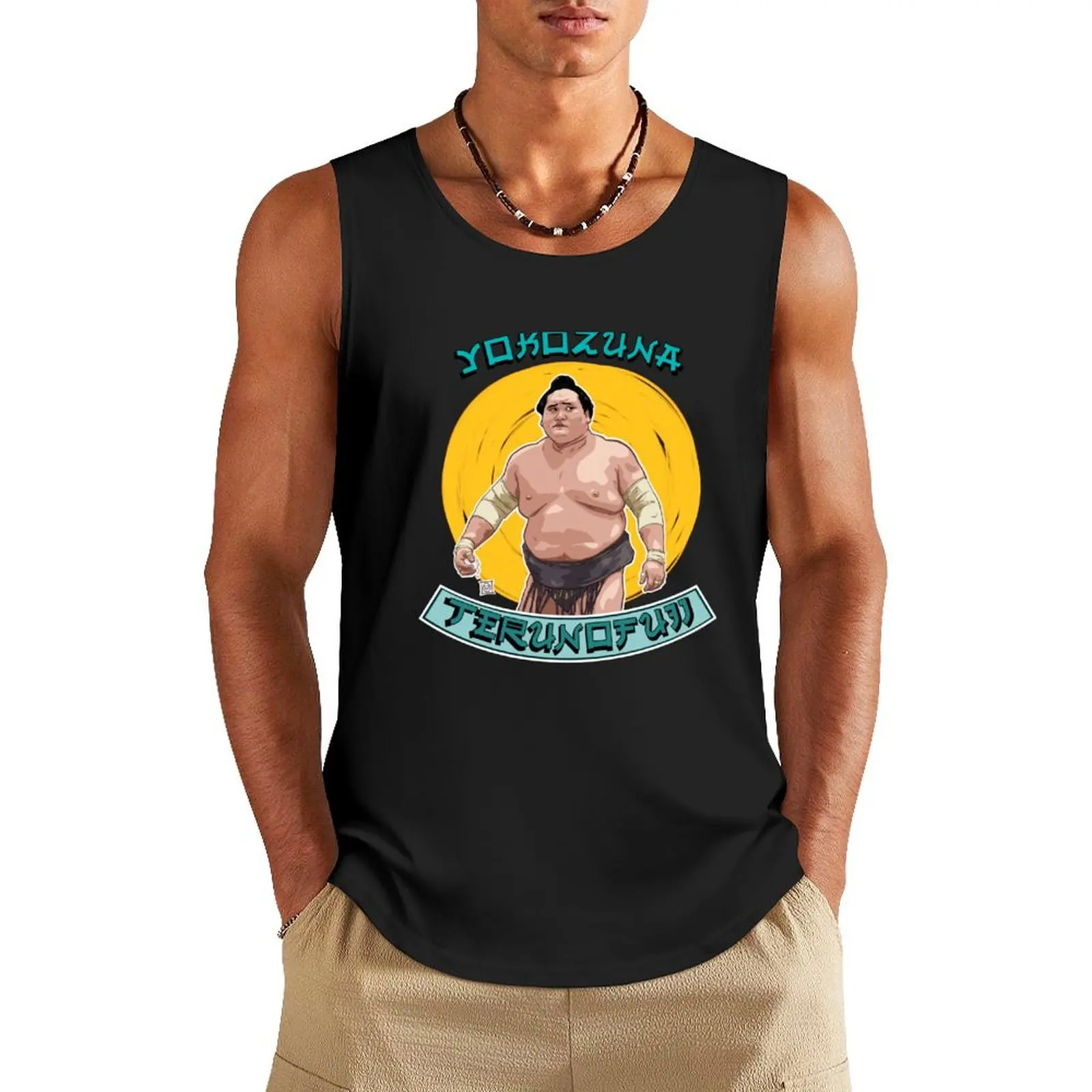 Terunofuji - Gold Sun Tank Top clothes for men summer gym training accessories best selling products
Terunofuji - Gold Sun Tank Top clothes for men summer gym training accessories best selling products