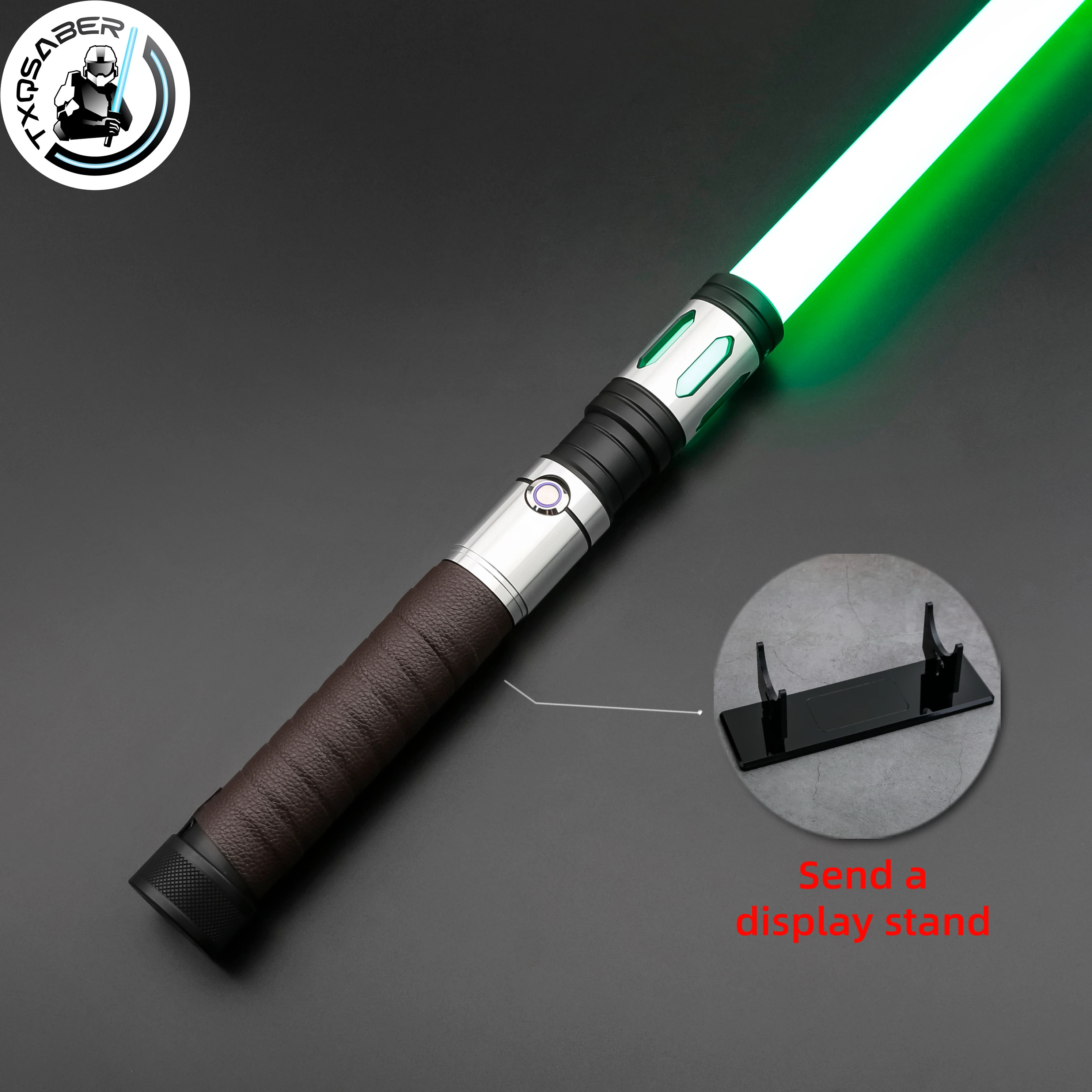 TXQSABER Lightsaber Heavy Dueling Pixel SDRGB Metal Hilt Lightsword FOC Blaster Smooth Swing Laser Sword Toy for Cosplay Adult
TXQSABER Lightsaber Heavy Dueling Pixel SDRGB Metal Hilt Lightsword FOC Blaster Smooth Swing Laser Sword Toy for Cosplay Adult