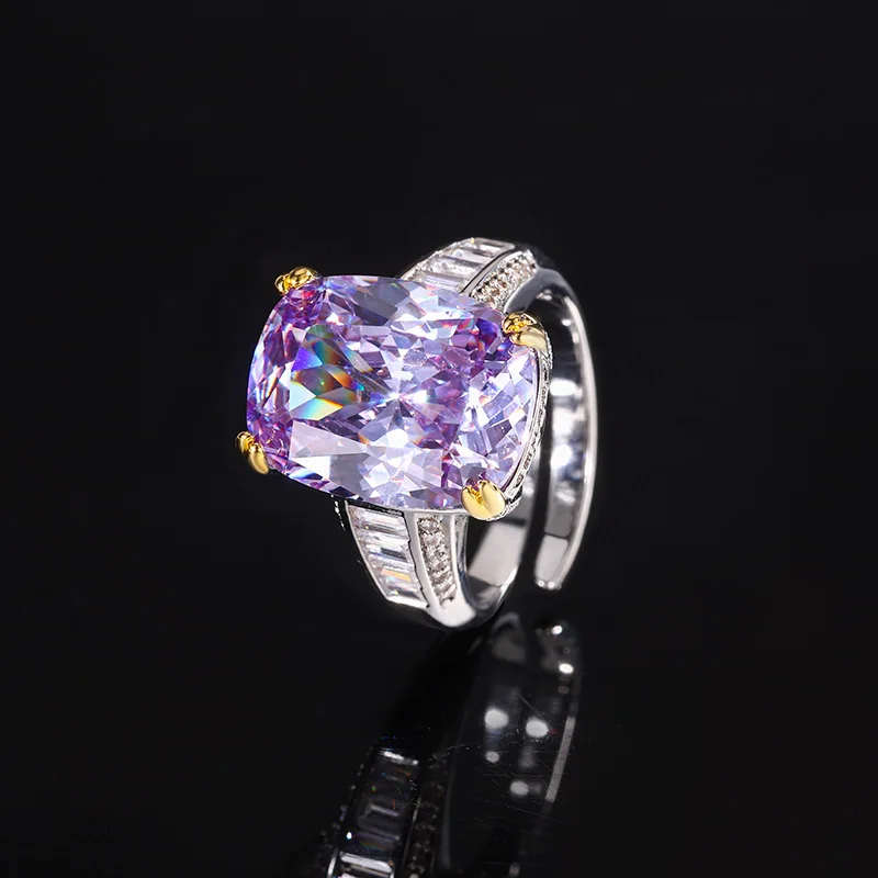 Jewelry Gold-Plated Colored Gems Bird's Nest Cut Advanced Ring Female 12*16
Jewelry Gold-Plated Colored Gems Bird's Nest Cut Advanced Ring Female 12*16