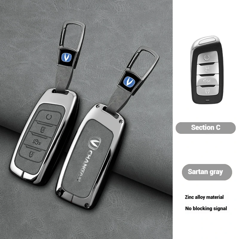 Alloy Leather Car Remote Key Case Cover Fob For Changan Hunter F70 CS35 CS75 PLUS CS85 COUPE CS95 Protector Keychain Accessorie
Alloy Leather Car Remote Key Case Cover Fob For Changan Hunter F70 CS35 CS75 PLUS CS85 COUPE CS95 Protector Keychain Accessorie