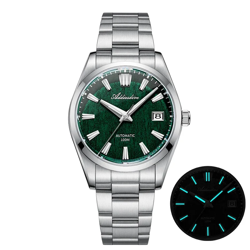 ADDIESDIVE New Men's Automatic Mechanical Watches 3D Bark Texture Dial Sapphire Glass Stainless Steel Watch AD2075 reloj hombre
ADDIESDIVE New Men's Automatic Mechanical Watches 3D Bark Texture Dial Sapphire Glass Stainless Steel Watch AD2075 reloj hombre