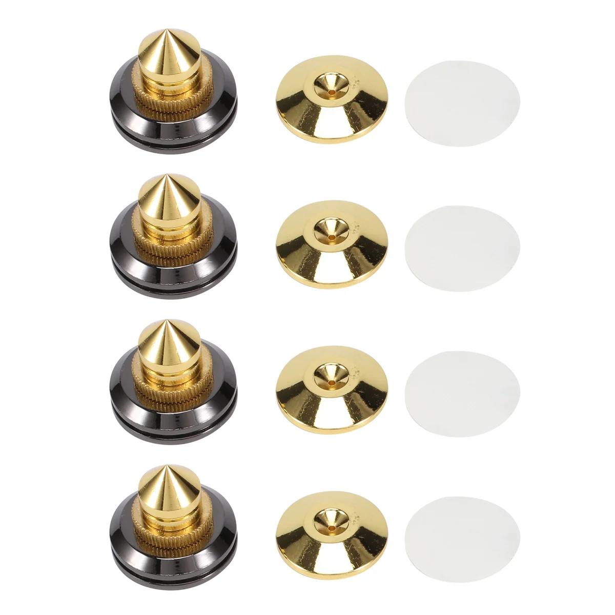 A10Z-Jeu de 4-Pointe D'Orateur D'Or avec диски Sol Pied de Support les Pointes D'Isolement ConwechRencier Professionnel
A10Z-Jeu de 4-Pointe D'Orateur D'Or avec диски Sol Pied de Support les Pointes D'Isolement ConwechRencier Professionnel