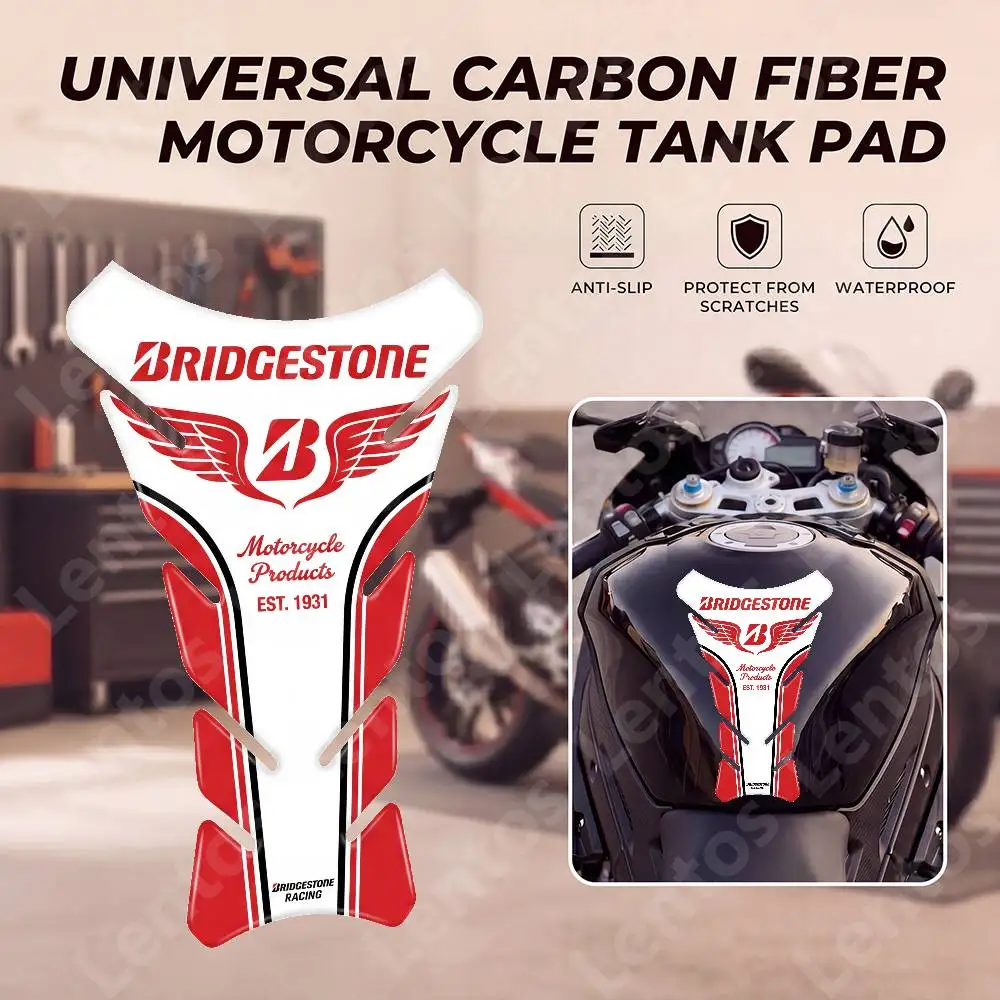 For Bridgestone Motorcycle Fish Bone Fuel Tank Sticker Anti-Slip Tank Pad Decal
For Bridgestone Motorcycle Fish Bone Fuel Tank Sticker Anti-Slip Tank Pad Decal