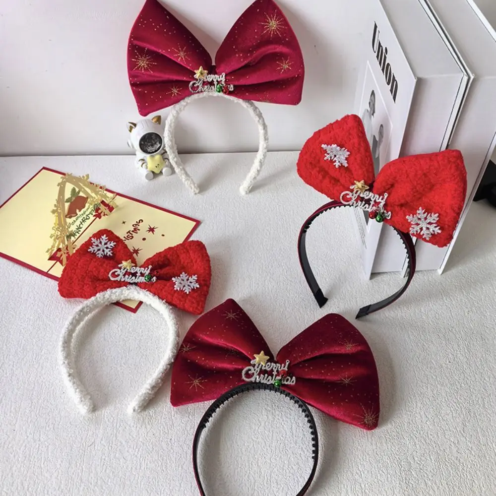 Merry Christmas Decor Christmas Hat Headband Star Red Bowknot Hair Hoop Korean Hair Accessories Kids Gifts
Merry Christmas Decor Christmas Hat Headband Star Red Bowknot Hair Hoop Korean Hair Accessories Kids Gifts
