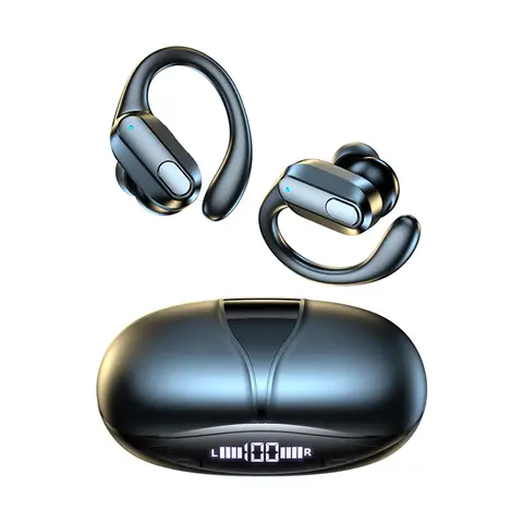 Lenovo XT80 Sports Wireless Headphones with Mics, Button Control, LED Power Display,Hifi Stereo Sound