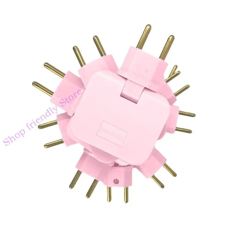 594A 1 Drag 3 European Plug Adapter Foldable Travel Office Power Converter Socket
594A 1 Drag 3 European Plug Adapter Foldable Travel Office Power Converter Socket