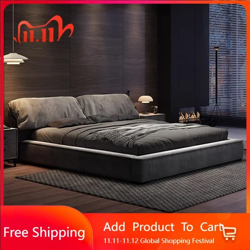 Floor Platform Holder Beds Aesthetic Sleeping European Bedroom Beds Minimalist Large Cabeceiras Para Cama Decorations Double
Floor Platform Holder Beds Aesthetic Sleeping European Bedroom Beds Minimalist Large Cabeceiras Para Cama Decorations Double