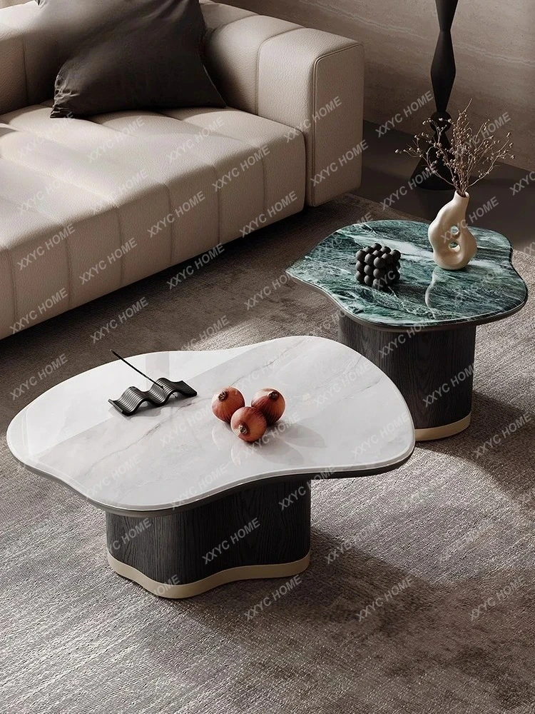 L microcrystalline stone coffee table small apartment living room household simple modern tea table combination coffee table
L microcrystalline stone coffee table small apartment living room household simple modern tea table combination coffee table