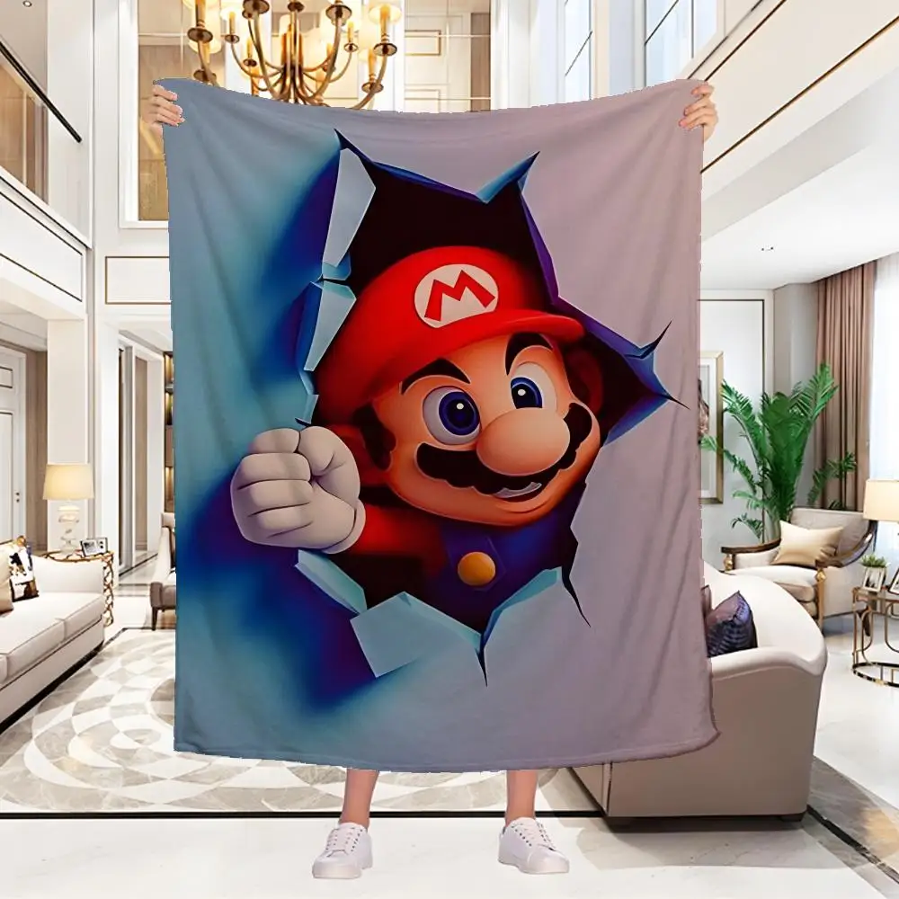 Disney Mario Throw Blanket Aesthetic Art Flannel Blanket Portable Home Travel Camping Sofa Picnic Thickening Flannel Blanket
Disney Mario Throw Blanket Aesthetic Art Flannel Blanket Portable Home Travel Camping Sofa Picnic Thickening Flannel Blanket