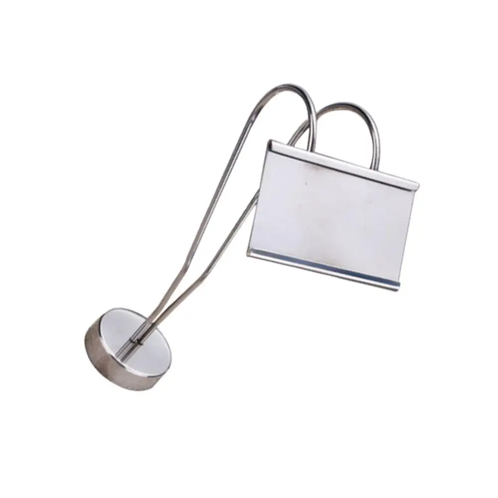 Stainless Steel Holder for Table Number Menu Photo Paper Clips Wedding Party Decorations Reusable Firmly Stand
Stainless Steel Holder for Table Number Menu Photo Paper Clips Wedding Party Decorations Reusable Firmly Stand