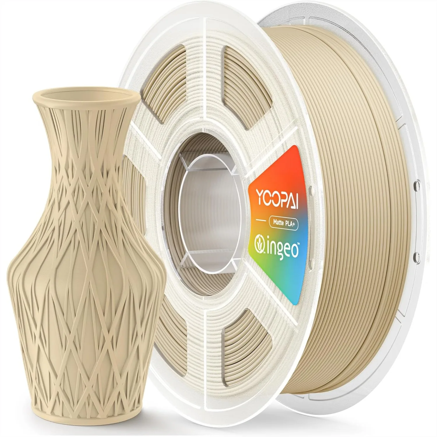 Matte PLA Plus Filament 1.75mm, Soft Matte Finish, Reduced Layer Lines, 1KG 3D Printer Filament, Dimensional Accuracy +/- 0.02
Matte PLA Plus Filament 1.75mm, Soft Matte Finish, Reduced Layer Lines, 1KG 3D Printer Filament, Dimensional Accuracy +/- 0.02