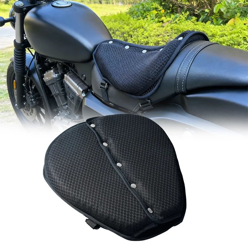 Foldable Motorcycle Gel Seat Cushion 3D Honeycomb Structure Shock Absorption Breathable Motorcycle Gel Seat Pad For Long Rides
Foldable Motorcycle Gel Seat Cushion 3D Honeycomb Structure Shock Absorption Breathable Motorcycle Gel Seat Pad For Long Rides