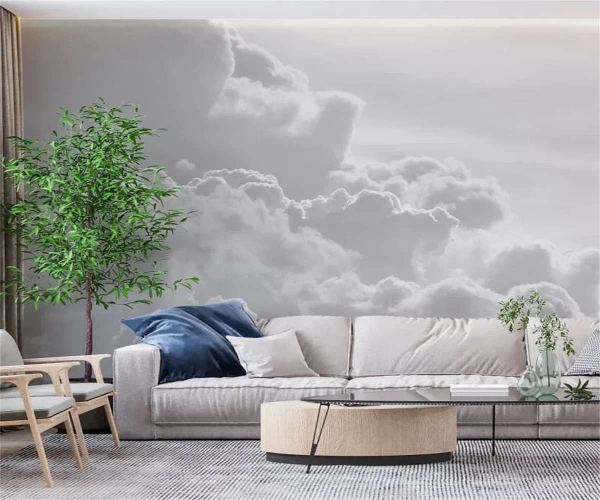 Custom Mural Wallpaper White cloud Wall Painting Living Room Girls Bedroom Background Wall Decor Modern Simple Wallpapers
Custom Mural Wallpaper White cloud Wall Painting Living Room Girls Bedroom Background Wall Decor Modern Simple Wallpapers