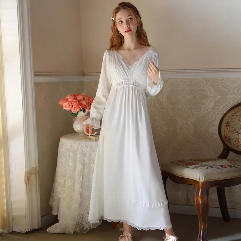 Nightgowns Women's Clothing Homewear Spring Autumn Thin New Sexy Sweet Elegant Comfortable Breathable Simple Stylish Versatile
Nightgowns Women's Clothing Homewear Spring Autumn Thin New Sexy Sweet Elegant Comfortable Breathable Simple Stylish Versatile