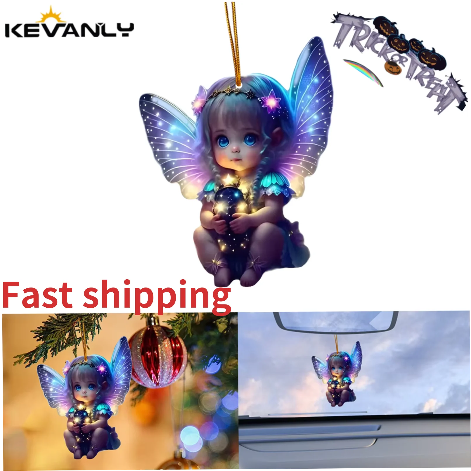 1pcs Christmas Halloween Cute Angel Pendant Auto Interior Realistic Hanging Cat-Shaped Rear View Mirror Ornament Bags Keys etc
1pcs Christmas Halloween Cute Angel Pendant Auto Interior Realistic Hanging Cat-Shaped Rear View Mirror Ornament Bags Keys etc