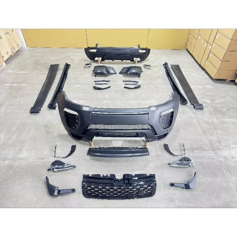 Горячая новинка: Комплект обвеса для рестайлинга Range Rover Evoque 2013-2016 (Dynamic Body Kit без фар)
Горячая новинка: Комплект обвеса для рестайлинга Range Rover Evoque 2013-2016 (Dynamic Body Kit без фар)