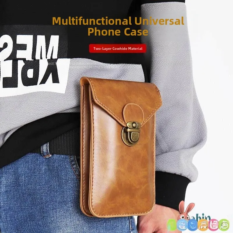 Ultra-Thin Waterproof Leather Phone Bag for Men And Women Multi-Functional Belted Waist Bag for Construction Work Phone Case ...
Ultra-Thin Waterproof Leather Phone Bag for Men And Women Multi-Functional Belted Waist Bag for Construction Work Phone Case ...