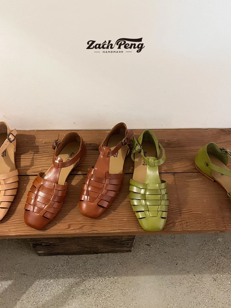 Zaceng Spring Summer Women's Hollow out Roman Sle Leather Sandals Open Toe Flat Bot oes Vintage Retro Flats
Zaceng Spring Summer Women's Hollow out Roman Sle Leather Sandals Open Toe Flat Bot oes Vintage Retro Flats