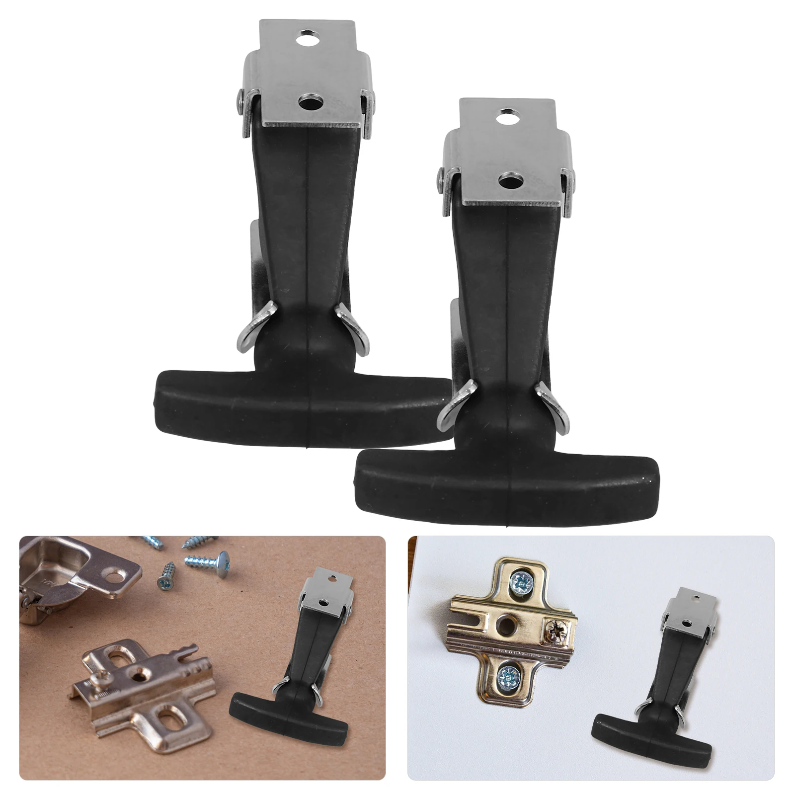 2Pcs Hood Latch Rubber T-handle Replacement for Toolboxes Car Hatches Shock Absorbing Engine CoverLatch Easy
2Pcs Hood Latch Rubber T-handle Replacement for Toolboxes Car Hatches Shock Absorbing Engine CoverLatch Easy