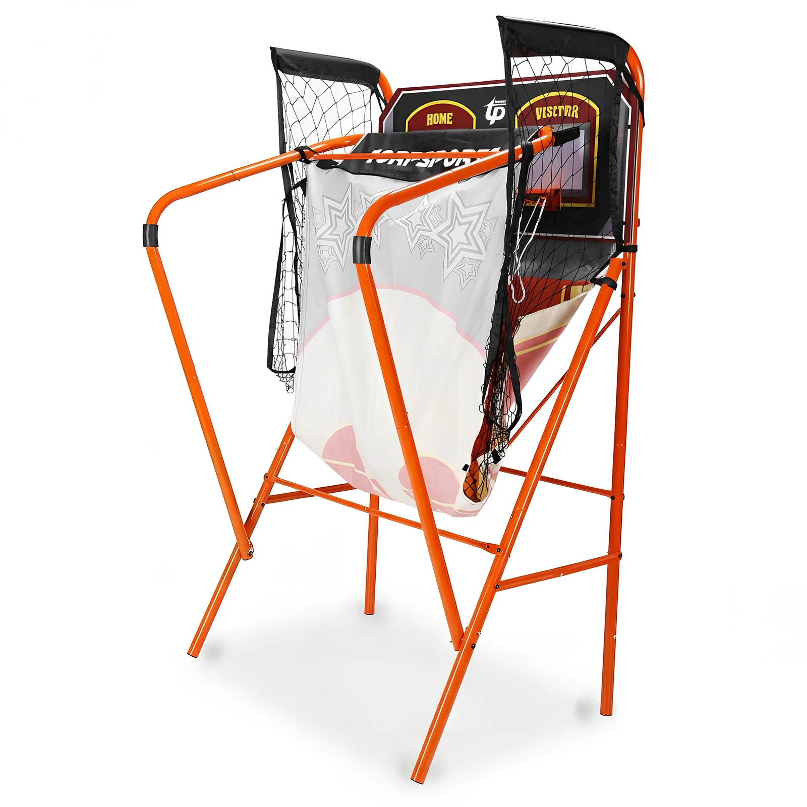 Надувная баскетбольная аркадная игра-аттракцион с LED-дисплеем и электронным счетчиком, для двух игроков, с насосом для накачивания, для подвалов и игровых комнат
Надувная баскетбольная аркадная игра-аттракцион с LED-дисплеем и электронным счетчиком, для двух игроков, с насосом для накачивания, для подвалов и игровых комнат