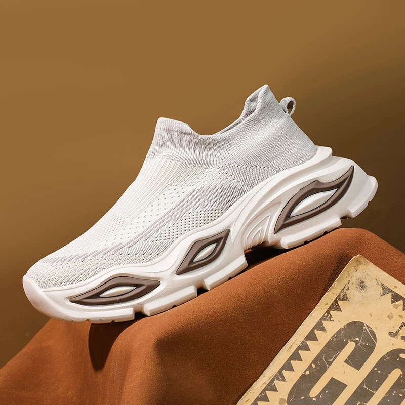 Mens Outdoor Jogging Casual Sneakers Full Perforated Breath Mesh Elastic Cushion Outsole Shockproof Daily Walking Shoe
Mens Outdoor Jogging Casual Sneakers Full Perforated Breath Mesh Elastic Cushion Outsole Shockproof Daily Walking Shoe