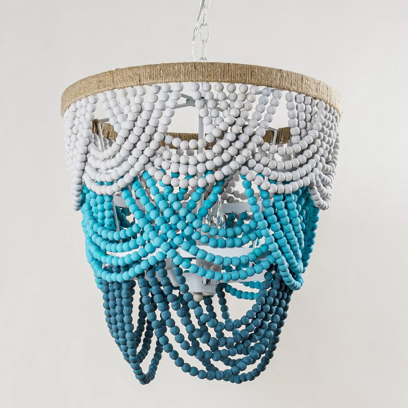 American Country Wooden Bead Chandelier Romantic Homestay Bedroom Main Light Study Room Dining Room Living Room Retro Lighting
American Country Wooden Bead Chandelier Romantic Homestay Bedroom Main Light Study Room Dining Room Living Room Retro Lighting