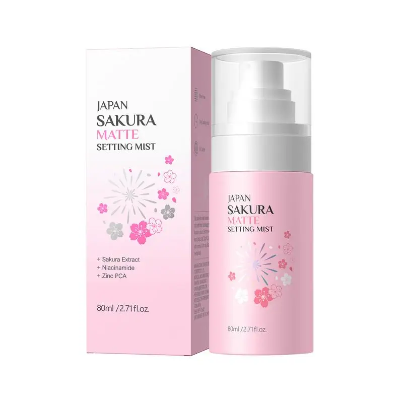 80ml Moisturizing Setting Spray Face Transfer-proof Long-lasting Oil-free No Separation Refreshing Quick Fixer Makeup Spray
80ml Moisturizing Setting Spray Face Transfer-proof Long-lasting Oil-free No Separation Refreshing Quick Fixer Makeup Spray