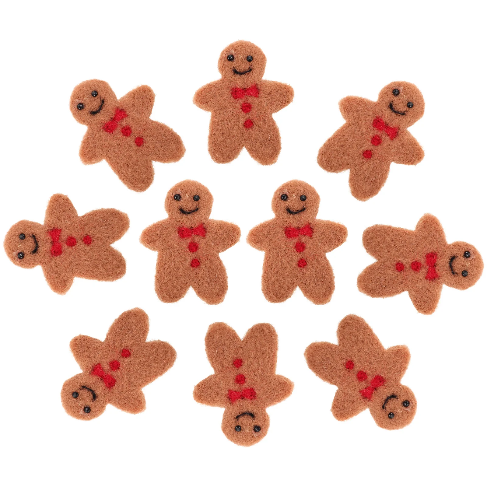 10pcs Gingerbread Man Hanging Decorations Smooth Surface Craft Models For Christmas Diy Xmas Tree Pendant Accessories Decorative
10pcs Gingerbread Man Hanging Decorations Smooth Surface Craft Models For Christmas Diy Xmas Tree Pendant Accessories Decorative