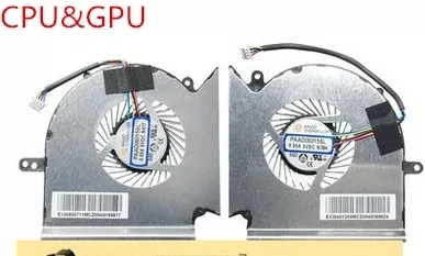 Pair New laptop cpu&gpu cooling fan for MSI GL63 GE63 GP63 GV63 GL73 GP73 GE73VR MS-16P1 16P7
Pair New laptop cpu&gpu cooling fan for MSI GL63 GE63 GP63 GV63 GL73 GP73 GE73VR MS-16P1 16P7