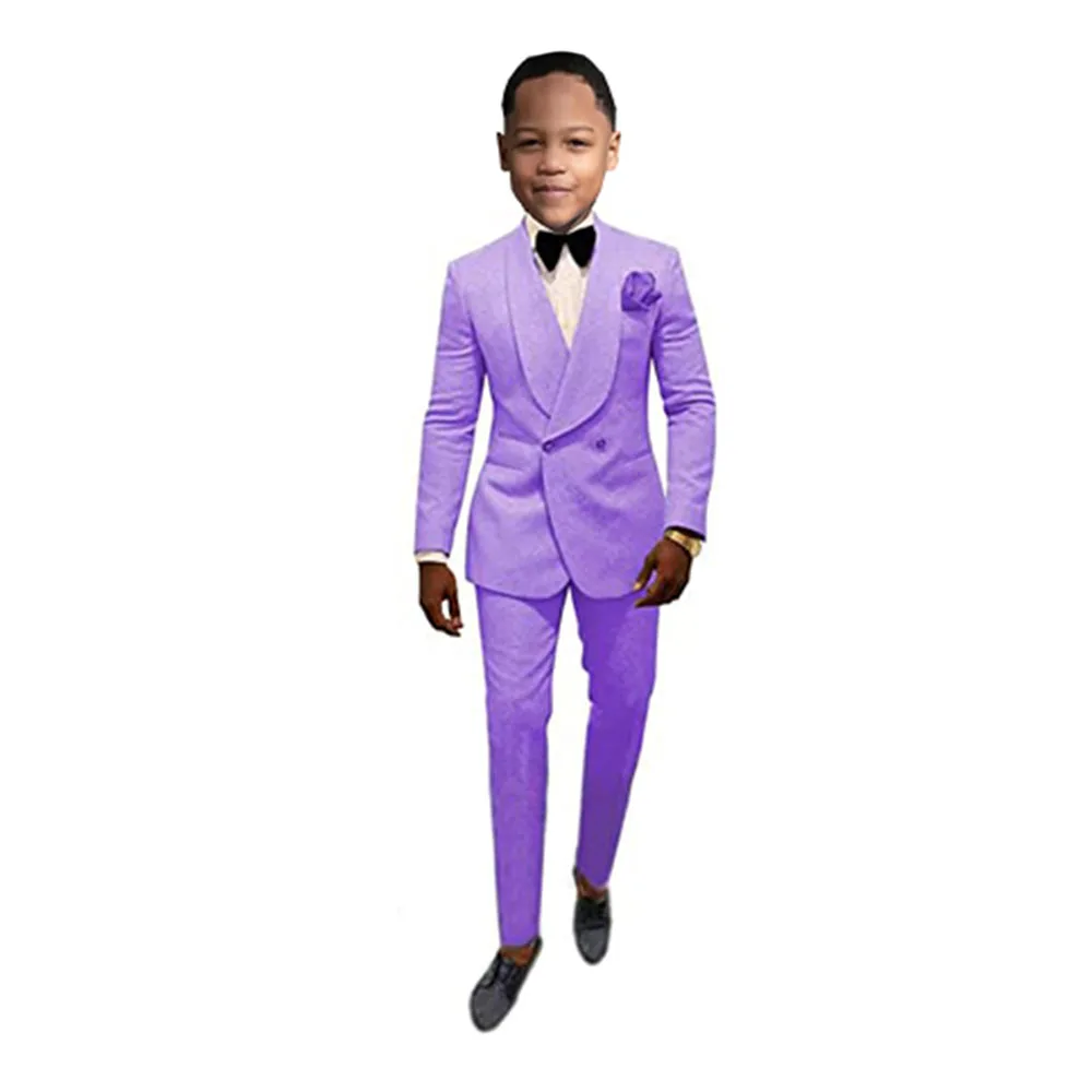 2 Pcs Suit For Boy Set Blazer Pants Handsome Boy Suit Wedding Party Performance Fashion Purple
2 Pcs Suit For Boy Set Blazer Pants Handsome Boy Suit Wedding Party Performance Fashion Purple