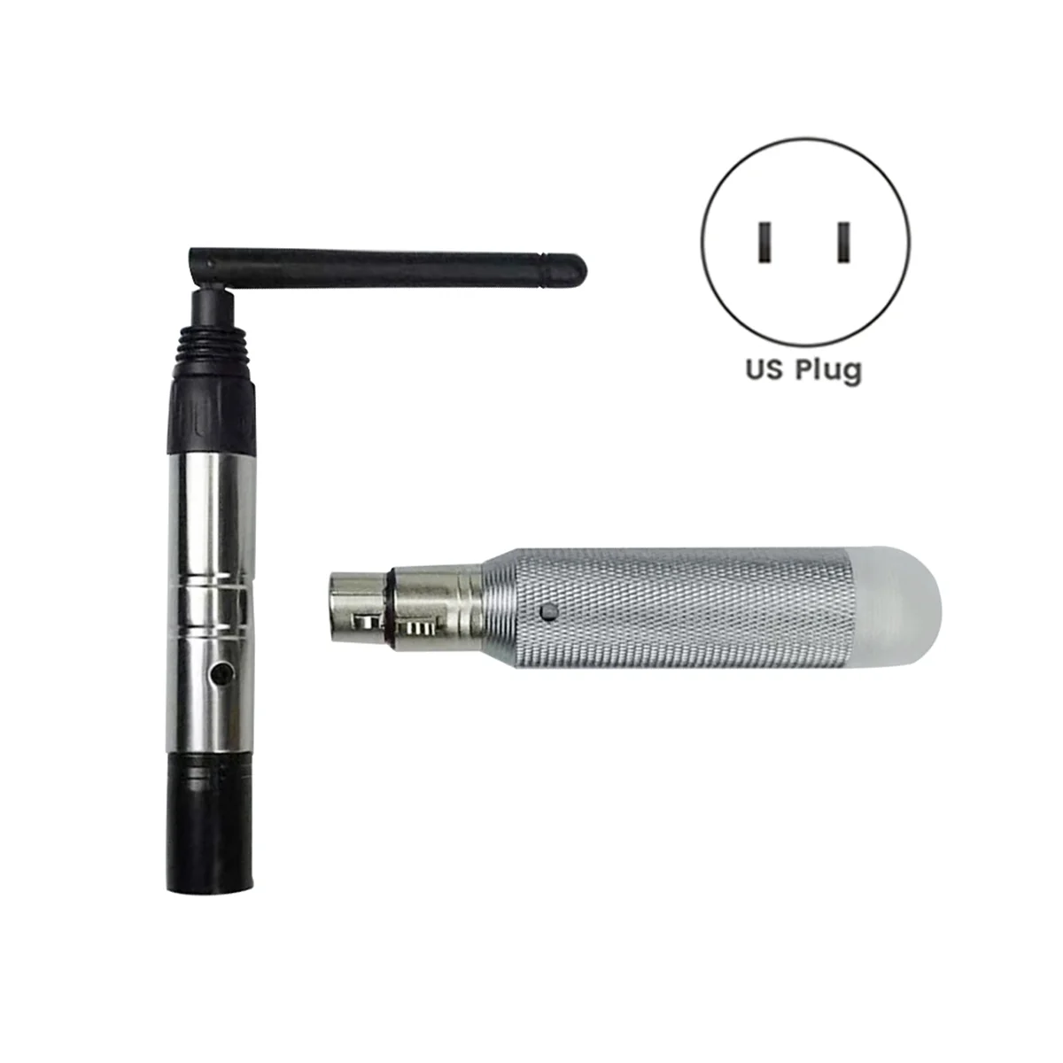 Wireless DMX512 Transmitter Receiver DMX Stage Light Wireless 2.4G Rechargeable Battery Run 16 Hours Receiver US Plug
Wireless DMX512 Transmitter Receiver DMX Stage Light Wireless 2.4G Rechargeable Battery Run 16 Hours Receiver US Plug