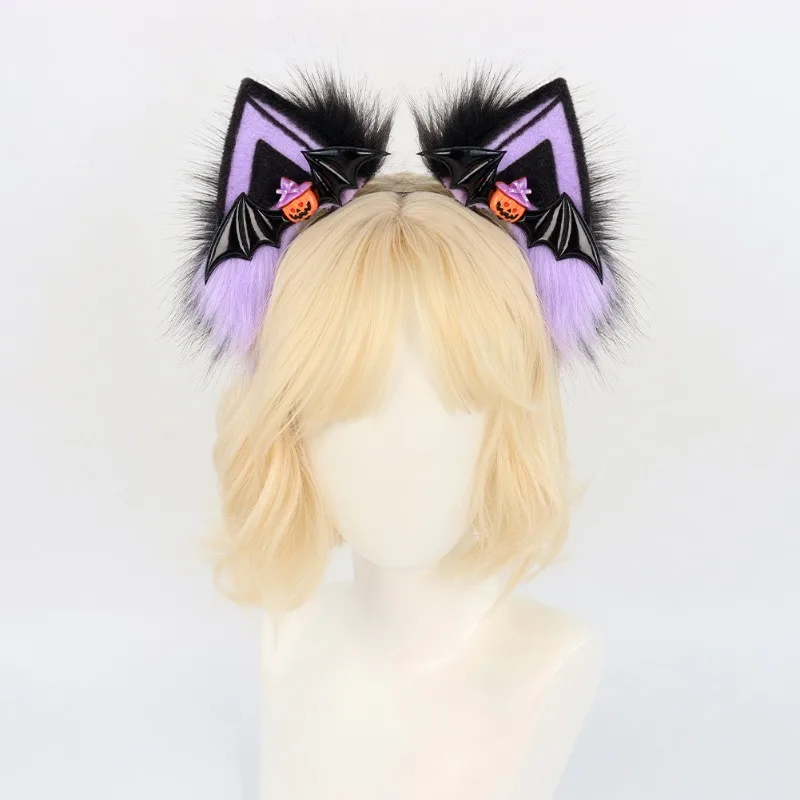 Halloween Bat Ear Headband Artificial Fur Animal FoxWolf HeadbandHair HoopFurSet RolePlayingPerformance PropHair Accessories
Halloween Bat Ear Headband Artificial Fur Animal FoxWolf HeadbandHair HoopFurSet RolePlayingPerformance PropHair Accessories