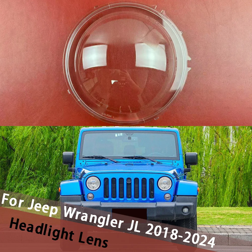 For Jeep Wrangler JL 2018-2024 Car Headlamp Cover Head Light Housing Mask Transparent Lampshade Headlight Shell Lens Plexiglass
For Jeep Wrangler JL 2018-2024 Car Headlamp Cover Head Light Housing Mask Transparent Lampshade Headlight Shell Lens Plexiglass