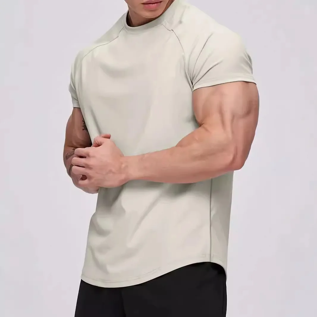 New Style Quick-drying T-shirt for Men Sports Shirt Plain Color Fitness Short-sleeved Summer Men's Shirt Running and Sports
New Style Quick-drying T-shirt for Men Sports Shirt Plain Color Fitness Short-sleeved Summer Men's Shirt Running and Sports