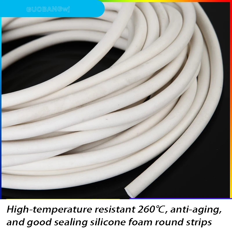 1M/5M/10M 1Pcs Silicone Foam Sponge Strip Seal, 1/2/3/4/5/6/8/10/12/14/16mm, Heat Resistant Waterproof, Multi-Size for DIY
1M/5M/10M 1Pcs Silicone Foam Sponge Strip Seal, 1/2/3/4/5/6/8/10/12/14/16mm, Heat Resistant Waterproof, Multi-Size for DIY