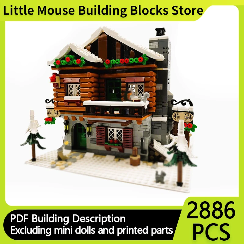 City Street View Model MOC Building Bricks Alpine Lodge Architecture Modular Technology Gifts Holiday Assemble Children Toy Suit
City Street View Model MOC Building Bricks Alpine Lodge Architecture Modular Technology Gifts Holiday Assemble Children Toy Suit