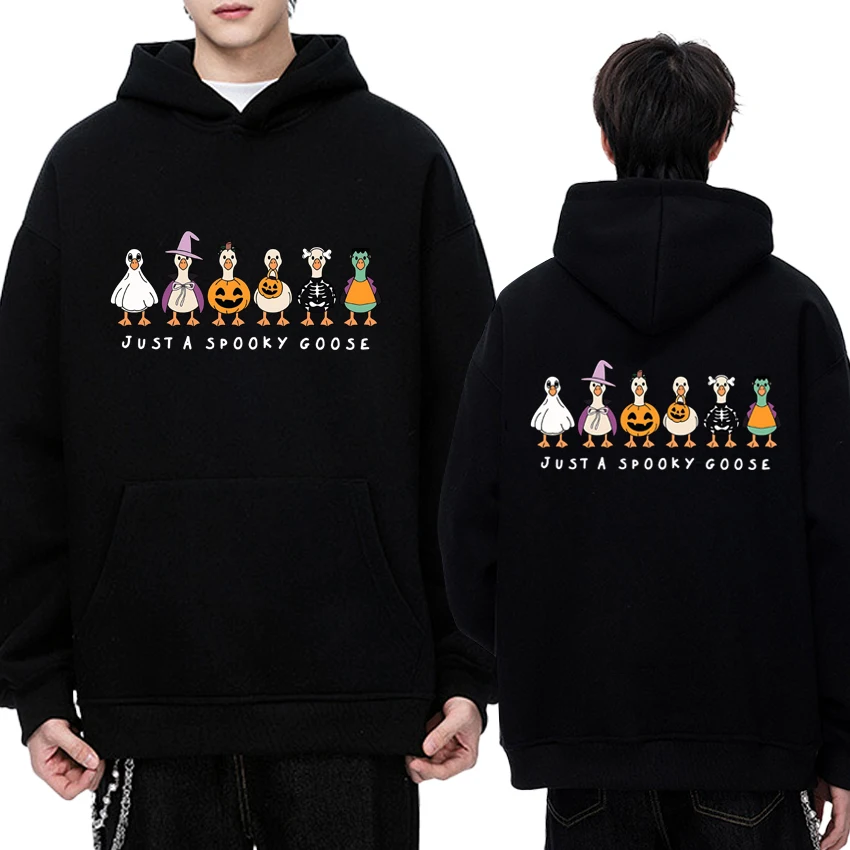 2025 New in Just a Spooky Goose Halloween Graphics Hoodie Unisex harajuku Gothic streetwear pullover Men women Fleece Sweatshirt
2025 New in Just a Spooky Goose Halloween Graphics Hoodie Unisex harajuku Gothic streetwear pullover Men women Fleece Sweatshirt