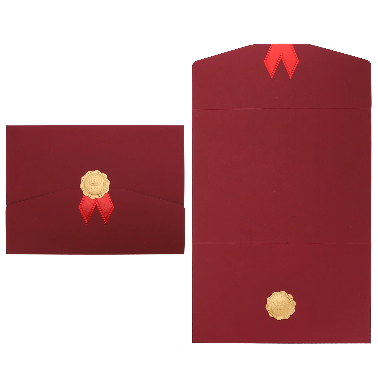 2Pcs Certificate Cover Hard Envelope Award Document Covers Diploma Holder Single Sided Lightweight Files
2Pcs Certificate Cover Hard Envelope Award Document Covers Diploma Holder Single Sided Lightweight Files
