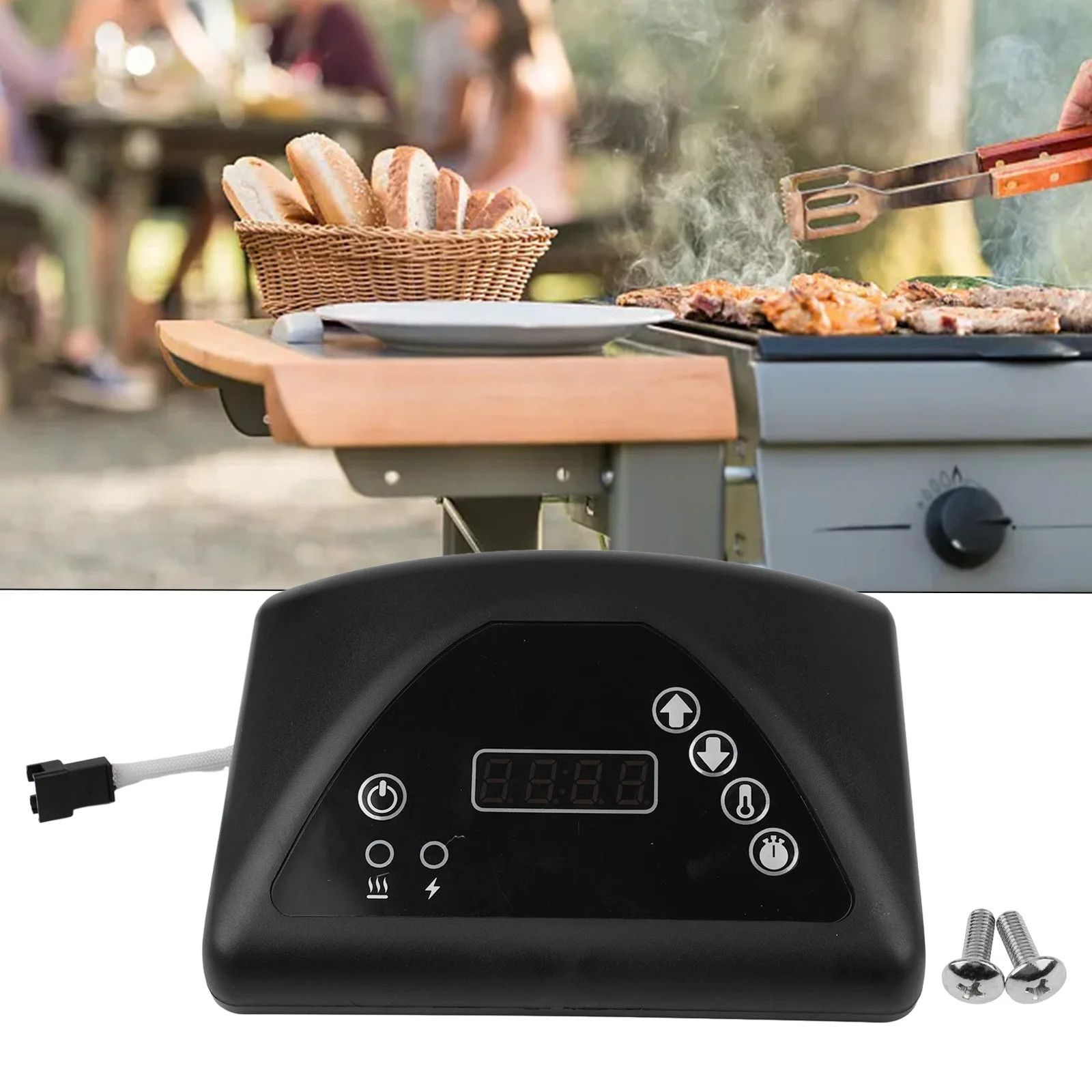 BBQ Camping Grill Replacement Parts Control Panel Controller 9907160014 Adjustable Digital High Quality Replacement
BBQ Camping Grill Replacement Parts Control Panel Controller 9907160014 Adjustable Digital High Quality Replacement