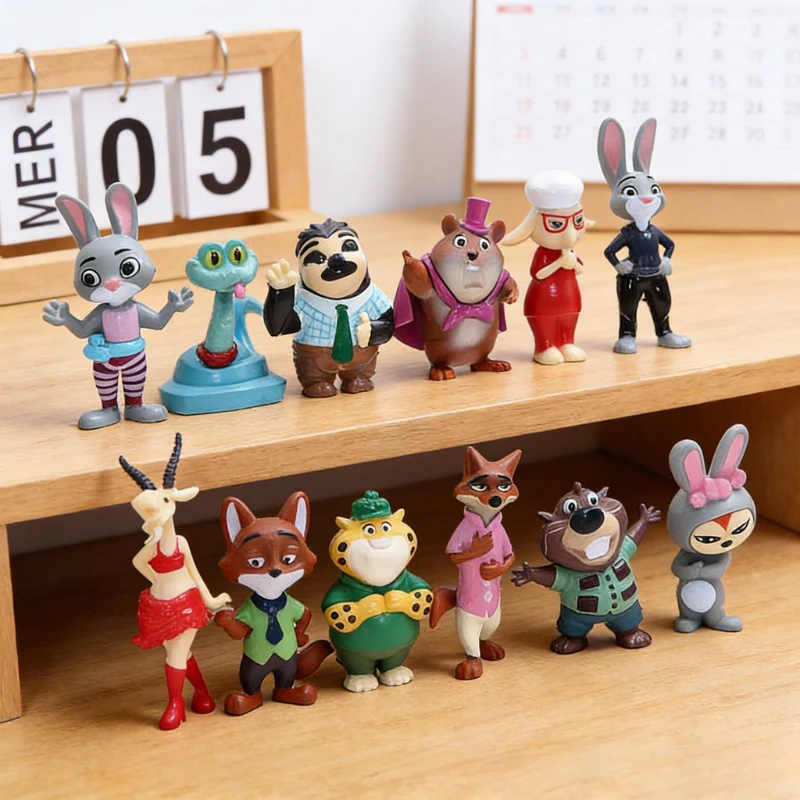 ГОРЯЧАЯ ПРОДАЖА, 12 шт./компл., Disney Zootopia, мультяшная аниме-фигурка, игрушки, украшения для детской комнаты, топпер для торта, подарок на день рождения для фанатов
ГОРЯЧАЯ ПРОДАЖА, 12 шт./компл., Disney Zootopia, мультяшная аниме-фигурка, игрушки, украшения для детской комнаты, топпер для торта, подарок на день рождения для фанатов