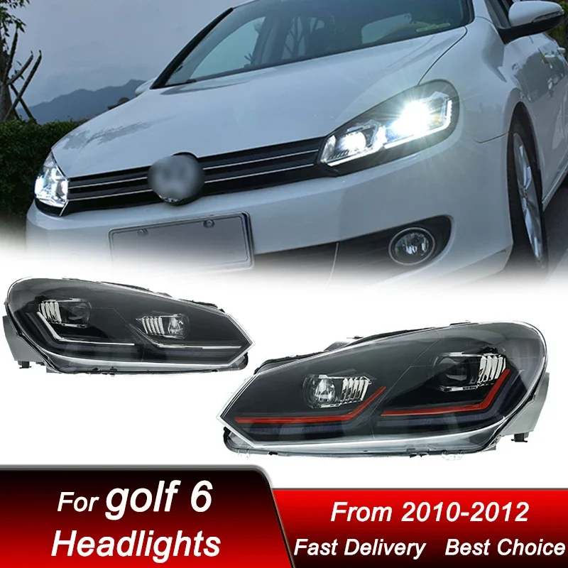 Поп-автомобильные фары для Volkswagen VW Golf 6 MK6 2010-2012 To Golf 7, стиль, светодиодные автомобильные фары в сборе, аксессуары для линз проектора
Поп-автомобильные фары для Volkswagen VW Golf 6 MK6 2010-2012 To Golf 7, стиль, светодиодные автомобильные фары в сборе, аксессуары для линз проектора