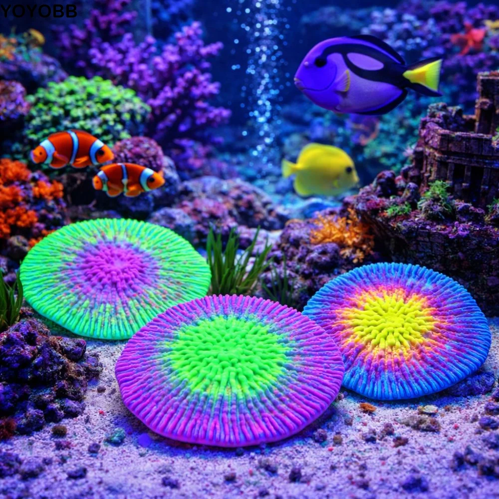 Realistic Silicone Coral Plant Fluorescence Non-Toxic Simulation Coral Colorful Luminous Coral Aquarium Decoration
Realistic Silicone Coral Plant Fluorescence Non-Toxic Simulation Coral Colorful Luminous Coral Aquarium Decoration