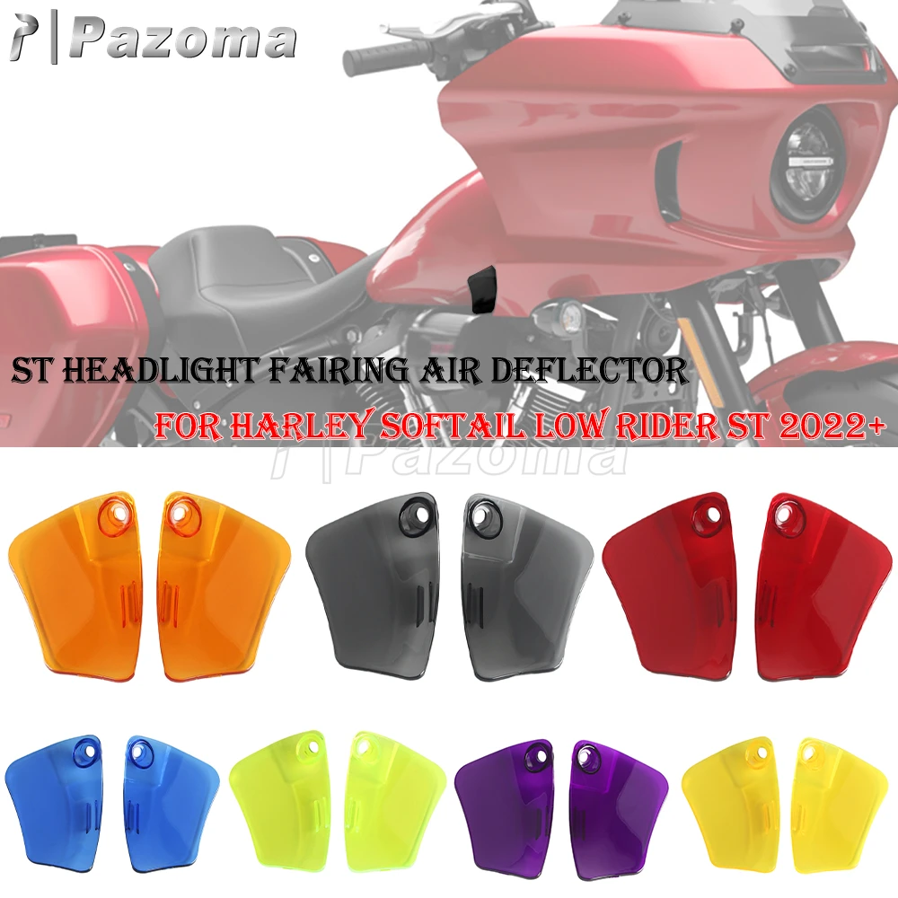 For Harley Low Rider ST 2022-Up Motorcycle Accessories ST Headlight Fairing Air Deflector Side Wind Deflector Windshield Fairing
For Harley Low Rider ST 2022-Up Motorcycle Accessories ST Headlight Fairing Air Deflector Side Wind Deflector Windshield Fairing