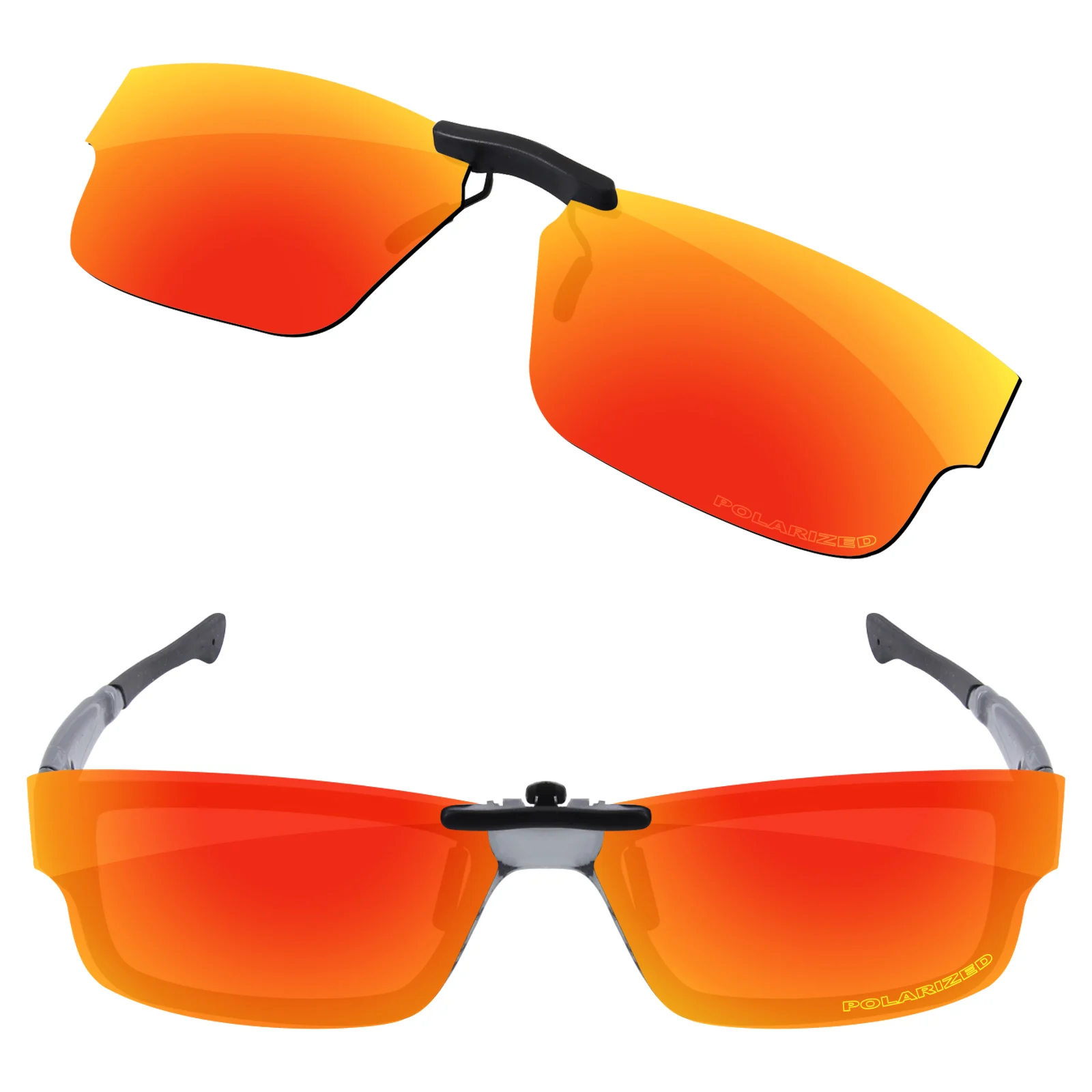 ELuxonsight Polarized Clip-on Sunglasses Clip onto Eyeglasses for Oakley Airdrop OX8046-59 Sunglasses- Varieties Colors
ELuxonsight Polarized Clip-on Sunglasses Clip onto Eyeglasses for Oakley Airdrop OX8046-59 Sunglasses- Varieties Colors