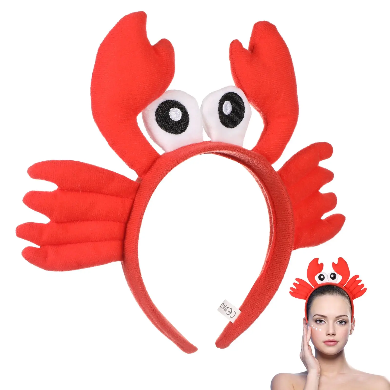 Big Eyes Headband Crab Bands Plush Animal Accessories Crabhedband Heandband Hesdband Headwear
Big Eyes Headband Crab Bands Plush Animal Accessories Crabhedband Heandband Hesdband Headwear