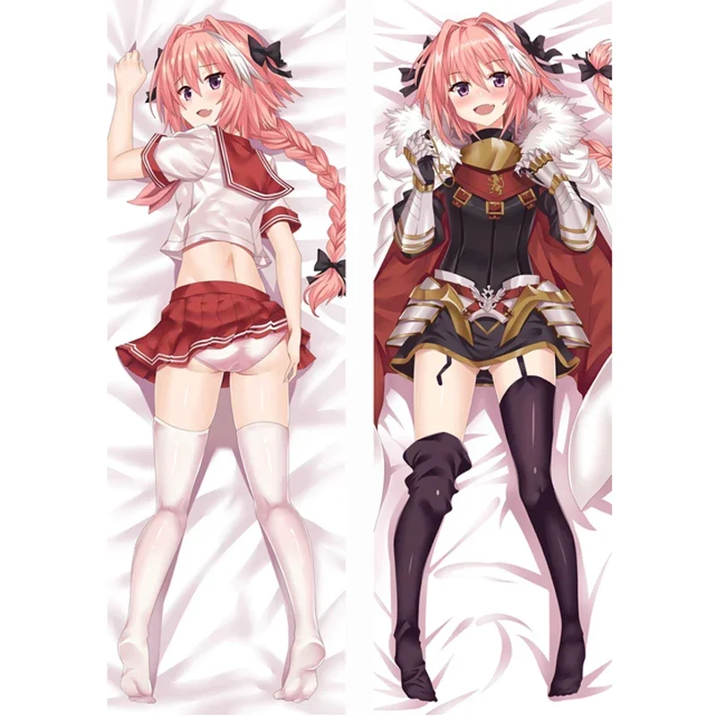 60X180cm Japanese Anime Fate/Apocrypha Rider Astolfo Dakimakura Otaku Hing Cushion Cover Peakin Fullbody Throw Pillow Case
60X180cm Japanese Anime Fate/Apocrypha Rider Astolfo Dakimakura Otaku Hing Cushion Cover Peakin Fullbody Throw Pillow Case