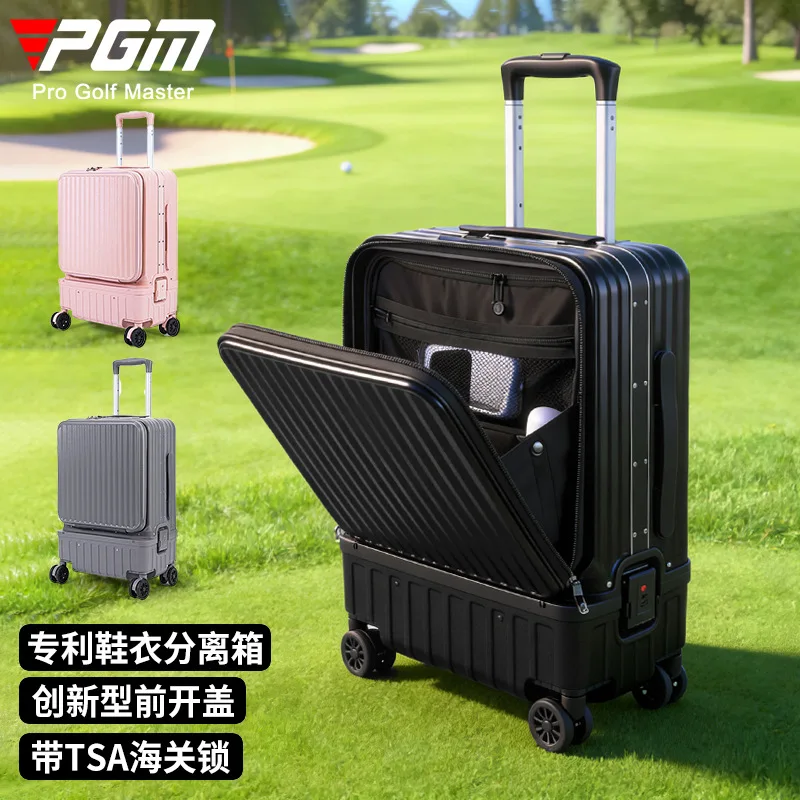 PGM Golf Clothing Bag Men's and Women's Multifunctional Luggage Shoes Clothing Separation Front Open Cover Boarding Trolley Case
PGM Golf Clothing Bag Men's and Women's Multifunctional Luggage Shoes Clothing Separation Front Open Cover Boarding Trolley Case