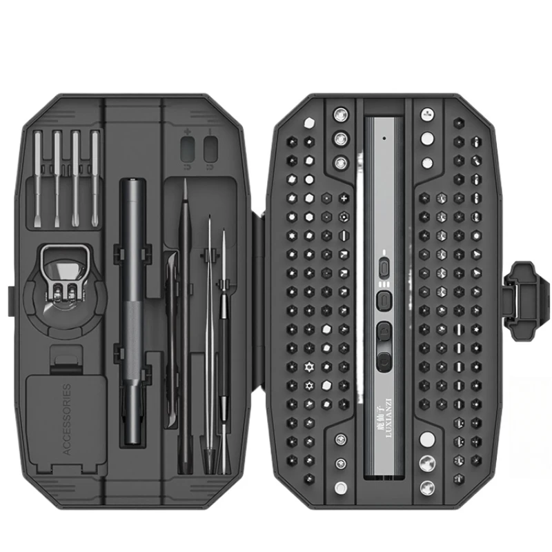 Electric screwdriver set, rechargeable precision screwdriver, small household maintenance tool
Electric screwdriver set, rechargeable precision screwdriver, small household maintenance tool