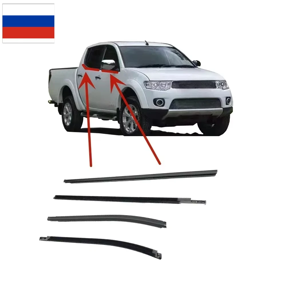 4 Pieces Windows Outside Rubber Seal for L200 2005-2015 KA KB MN117611 Glass Protector Weather Strips for Triton Laminate
4 Pieces Windows Outside Rubber Seal for L200 2005-2015 KA KB MN117611 Glass Protector Weather Strips for Triton Laminate